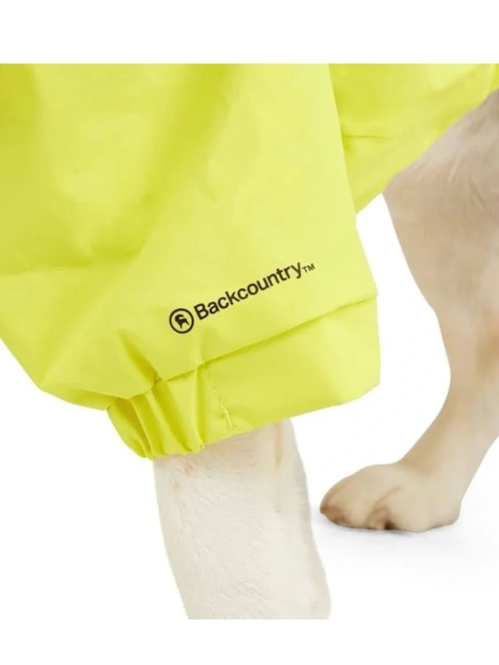 Backcountry waterproof yellow